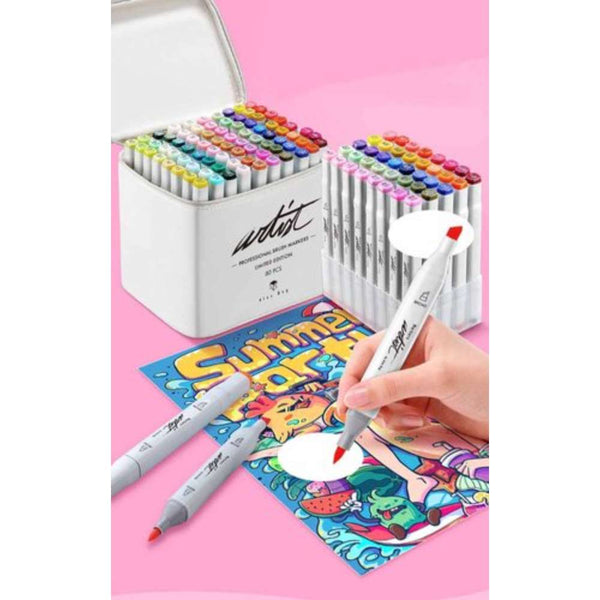 Set 80 Rotulador Alcohol Brush Marker Alex Bog