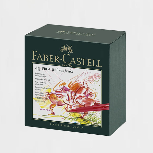 Set 48 Rotuladores Faber-Castell PITT (1)