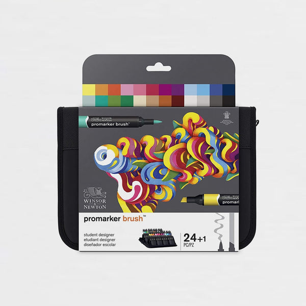 Estuche 24 Rotuladores Promarker Brush Winsor & Newton