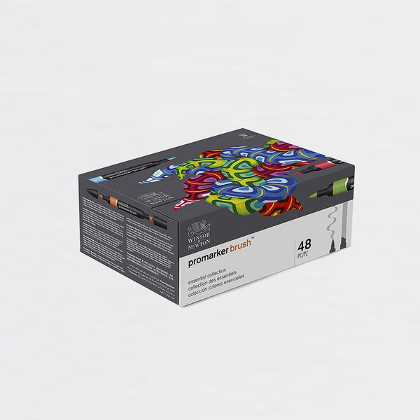 Estuche 48 Rotuladores Promarker Brush Esencial Winsor & Newton (1)