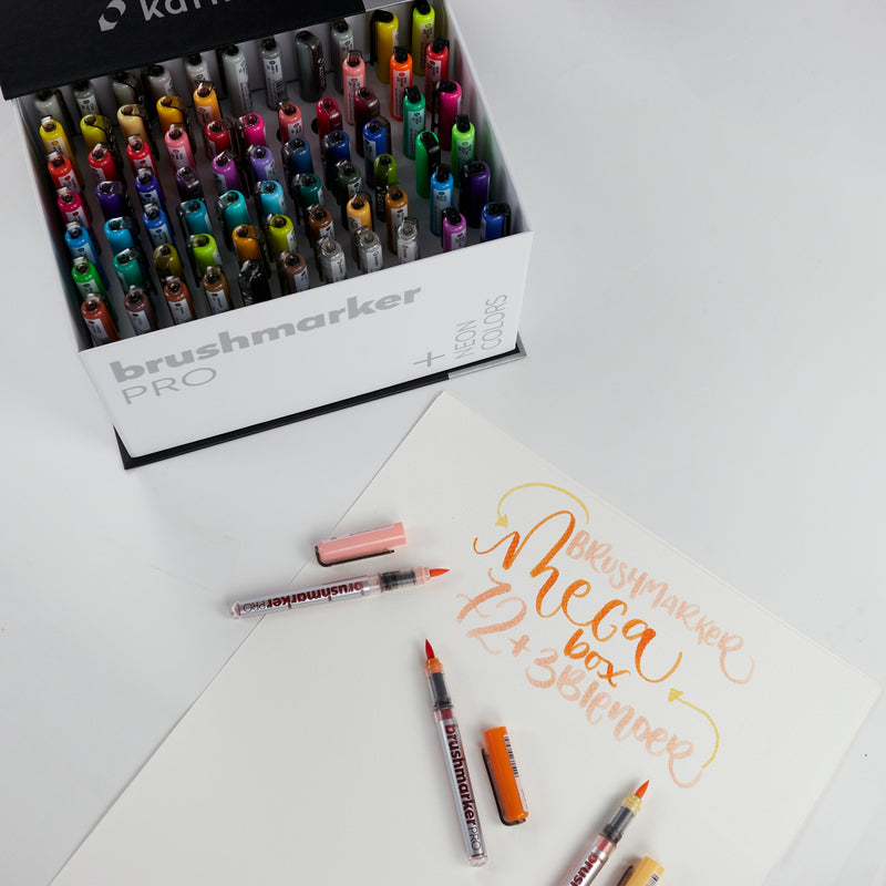 Set 75 Rotuladores Lettering Brushmarker Pro Karin (2)