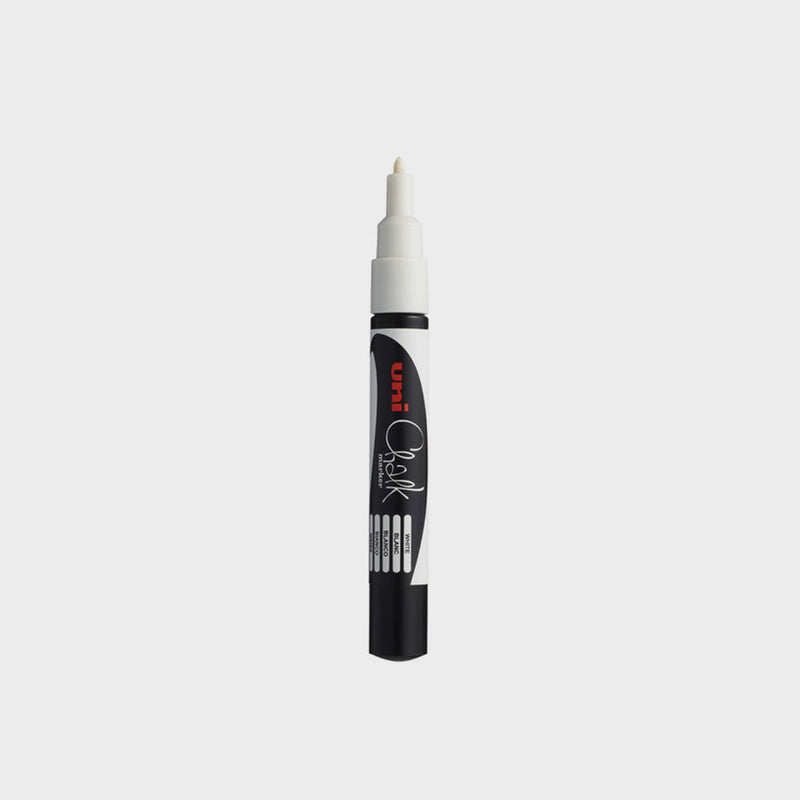 Rotulador Blanco Uni Chalk Marker PWE-3MS