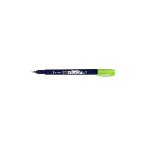 Rotulador Fudenosuke Verde Flúor Tombow