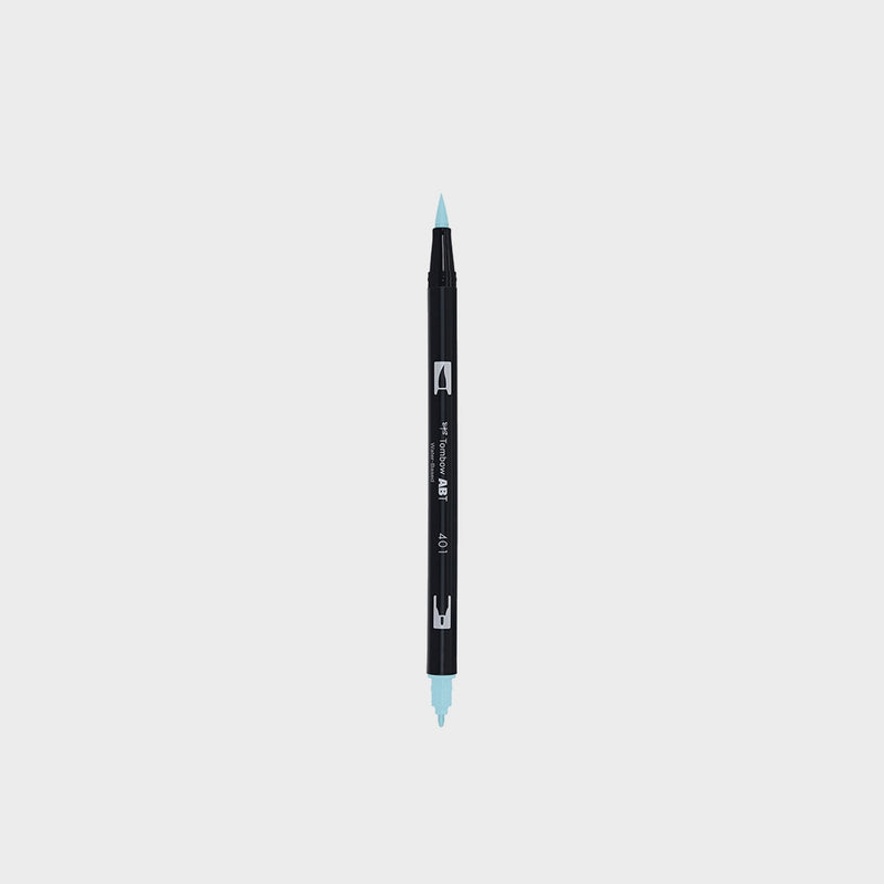 Rotulador Tombow Doble Punta o Dual Brush Pen para Lettering 2/2 & BRUSH-401 - aqua.