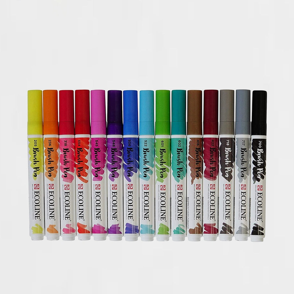 Estuche 15 Rotuladores Lettering Ecoline – Milbby.com