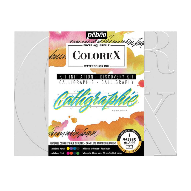 Kit Iniciación Caligrafía Colorex Pebeo