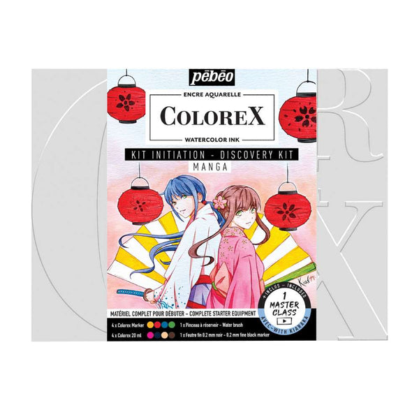 Kit Iniciación Manga Colorex Pebeo