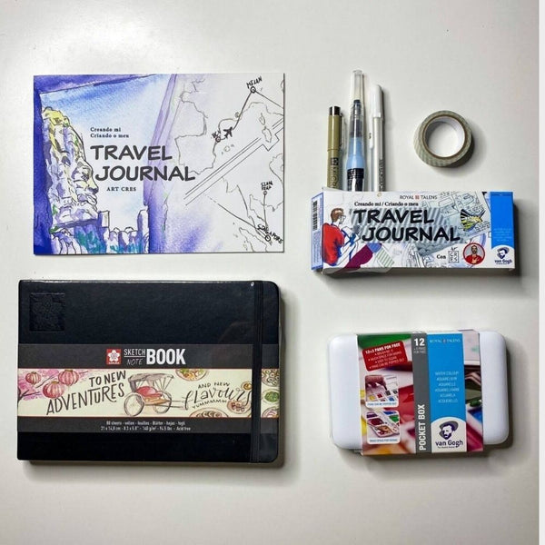 Set Travel Journal Talens (1)