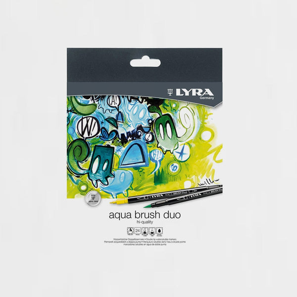 Set 24 Rotuladores Lyra Aqua Brush Duo (1)
