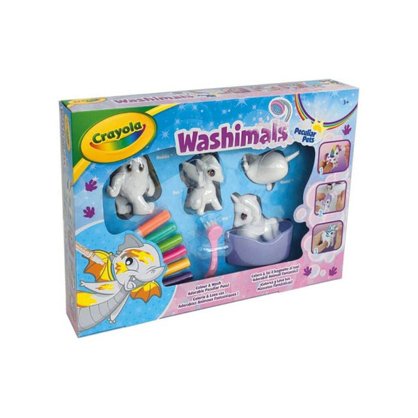 Set Decorativo Washimals 4 Animales Fantásticos