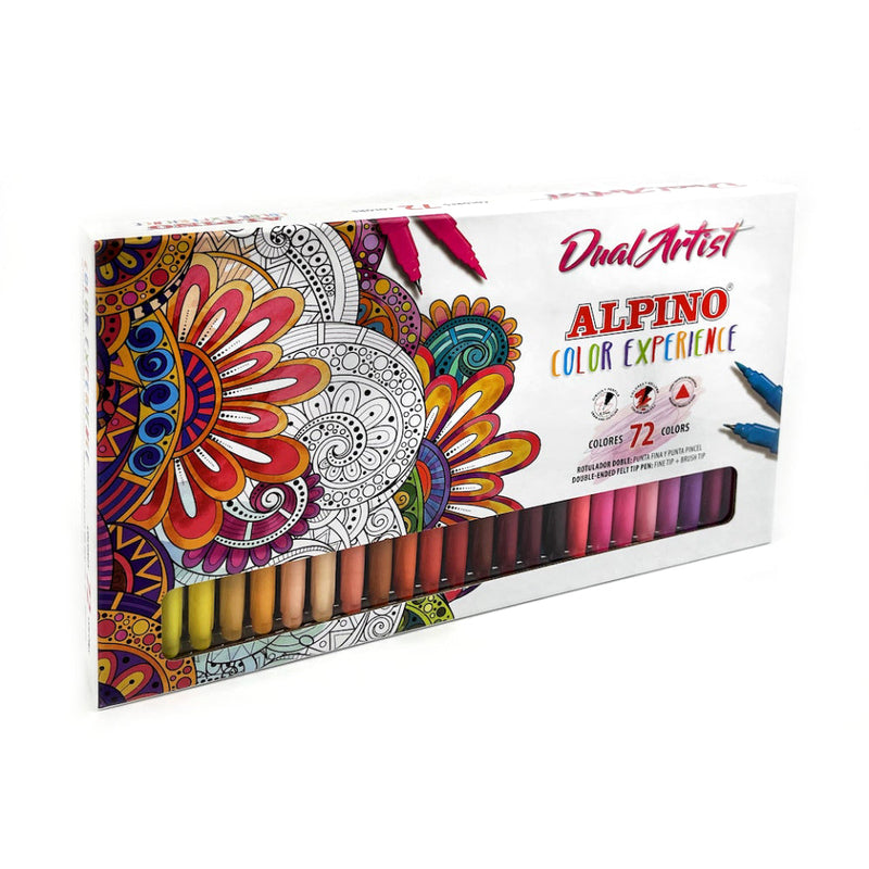 Set 72 Rotuladores Lettering Color Experience Alpino