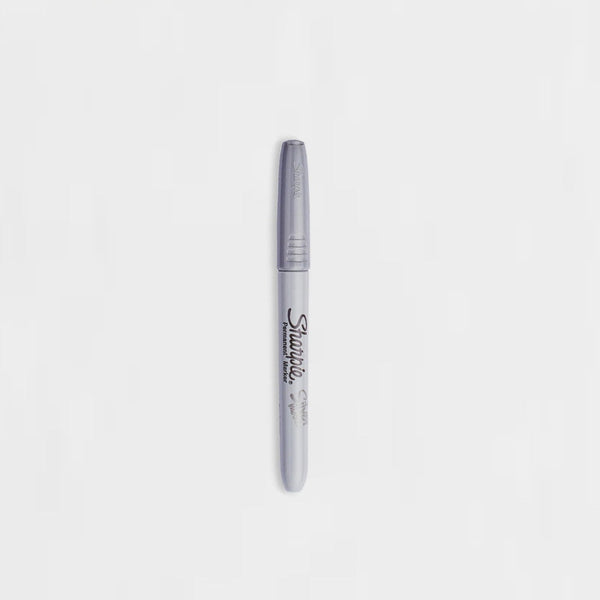 Rotulador Metálico Permanente Punta Fina Sharpie & Plata BLISTER