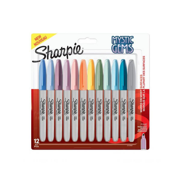 Blister 12 Rotuladores Sharpie Mistic Gems