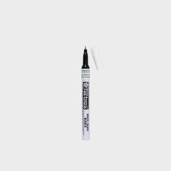 Rotulador Blanco Sakura Pen Touch Fino 0.1mm