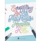 Set 21 Rotuladores Contorno Bicolor Pastel para ilustración