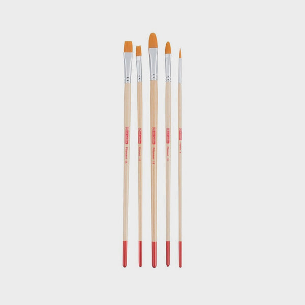 Set 5 Pinceles Mango Largo Art Creation Talens