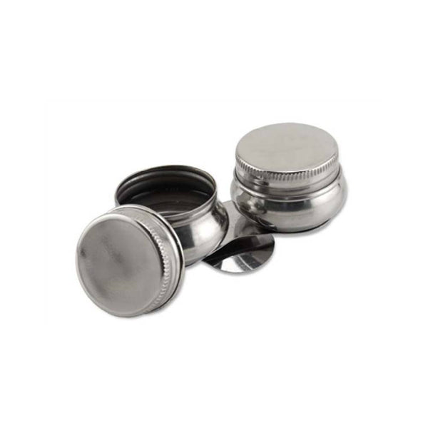 Pocillo Metal 40Mm Doble Tapa
