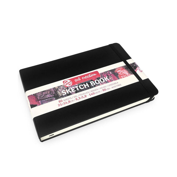 Bloc Sketch Book Negro 21x14,8cm Art Creation