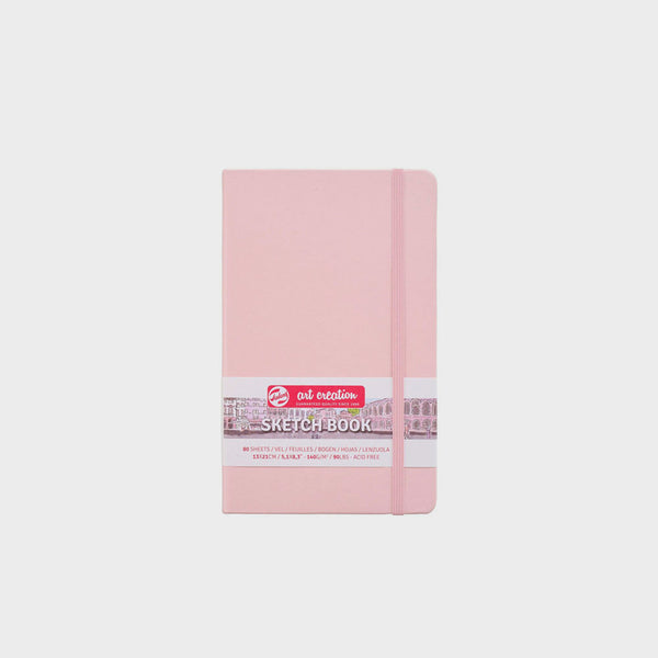 Cuaderno Sketch Book Rosa Pastel 13X21cm Art Creation