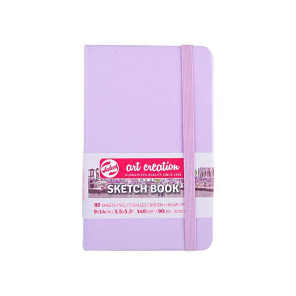Cuaderno Sketch Violeta Pastel 9x14 Art Creation