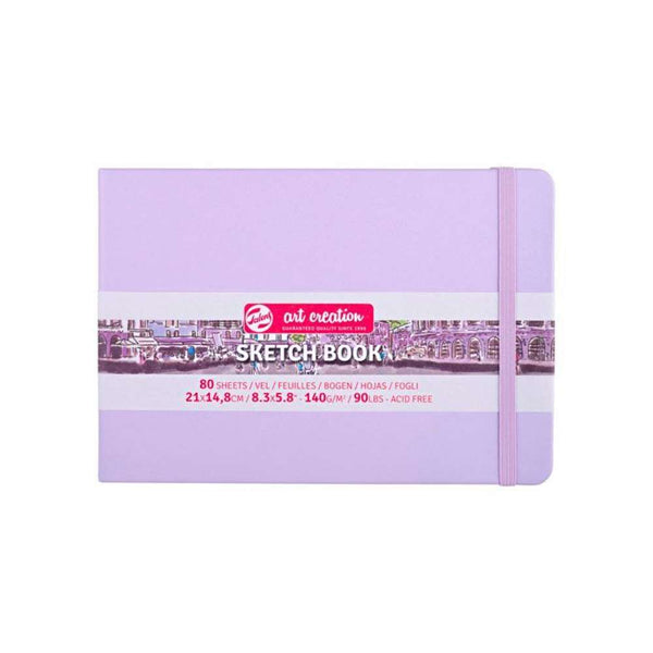 Cuaderno Sketch Violeta Pastel A5 Art Creation
