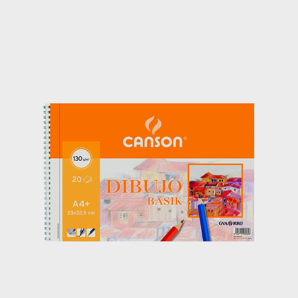 Bloc Dibujo Basik Guarro Espiral 130gr 20h A4+