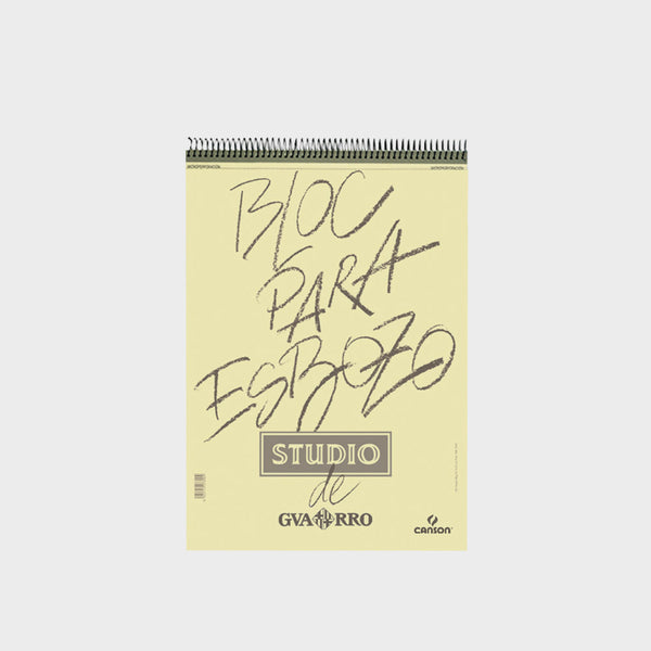 Bloc Esbozo Espiral A3 GUARRO 100h 90gr
