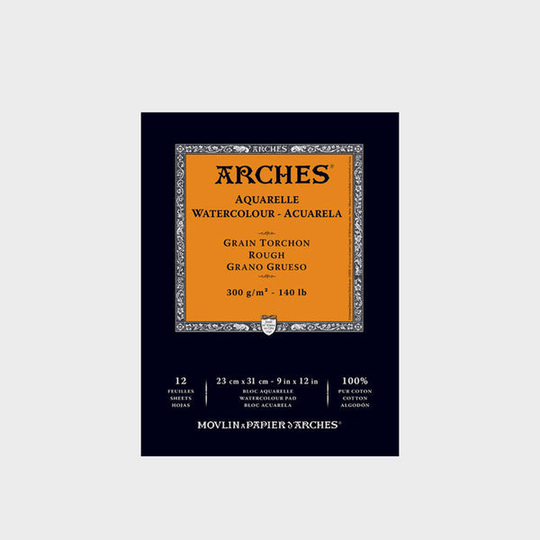 Bloc Acuarela Grano Grueso Arches A4 300gr