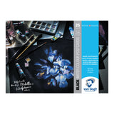 Bloc Acuarela Papel Negro 10,5x15 Van Gogh