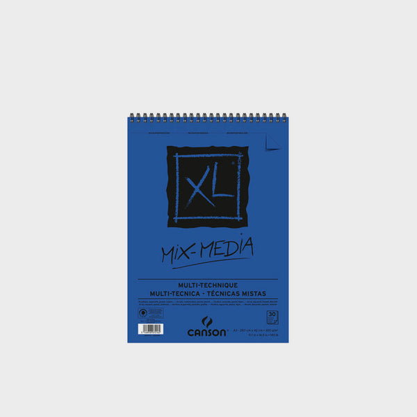 Bloc Mix-Media Multi-Técnica 30 Hojas A4 300gr Canson