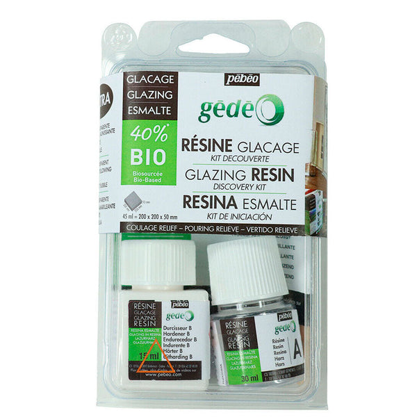 Kit Descubrimiento Resina Glaseado Pebeo