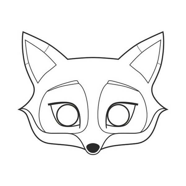 Cuaderno de Colorear Máscaras de Animales (1)