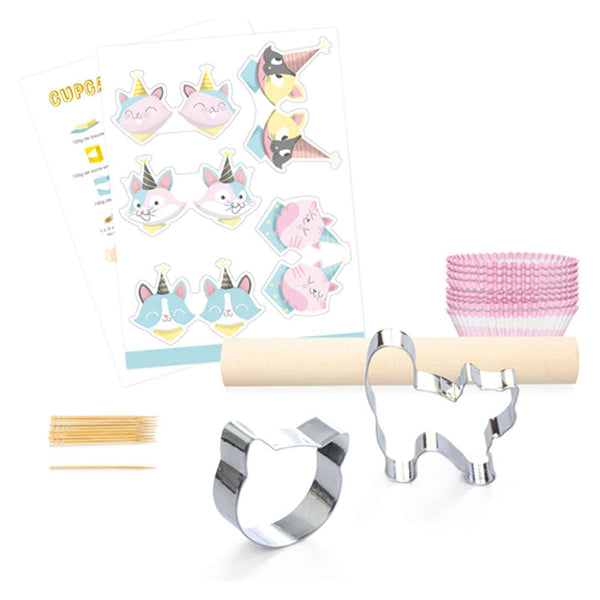 Caja Creativa Happy Cakes Recetas y Accesorios Gatos Avenue Mandarine (1)