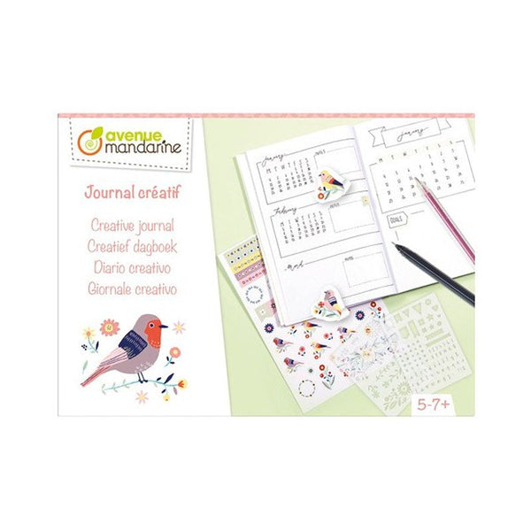 Caja Creativa personaliza tu diario Avenue Mandarine