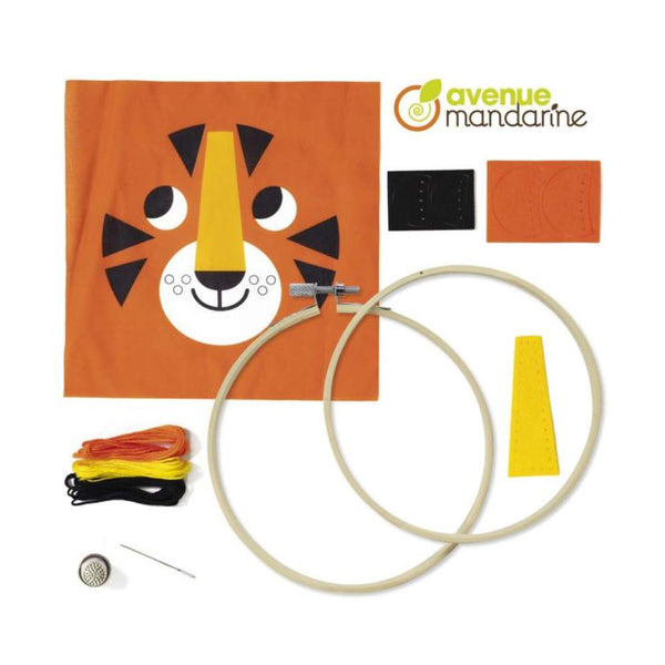 Kit Costura Tigre Avenue Mandarine