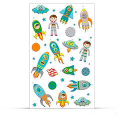 Pegatinas Cooky Naves Espaciales 7,5x12cm Maildor