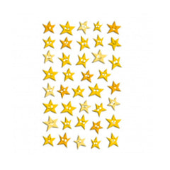 Pegatinas Cooky Estrellas Doradas 7,5x12cm Maildor