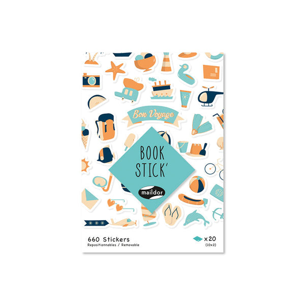 Libro Stickers Viaje A6 24 Páginas Maildor