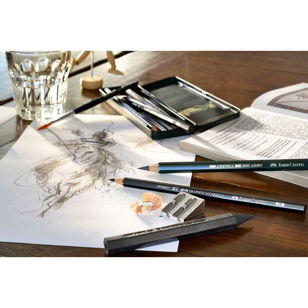 Set Pitt Monochrome 7 Piezas Faber Castell (1)