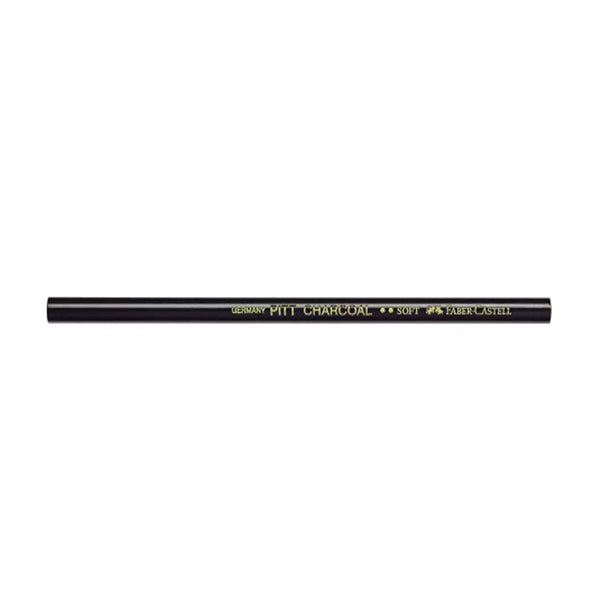 Lápiz Tiza Carboncillo Blando Negro Faber Castell (1)
