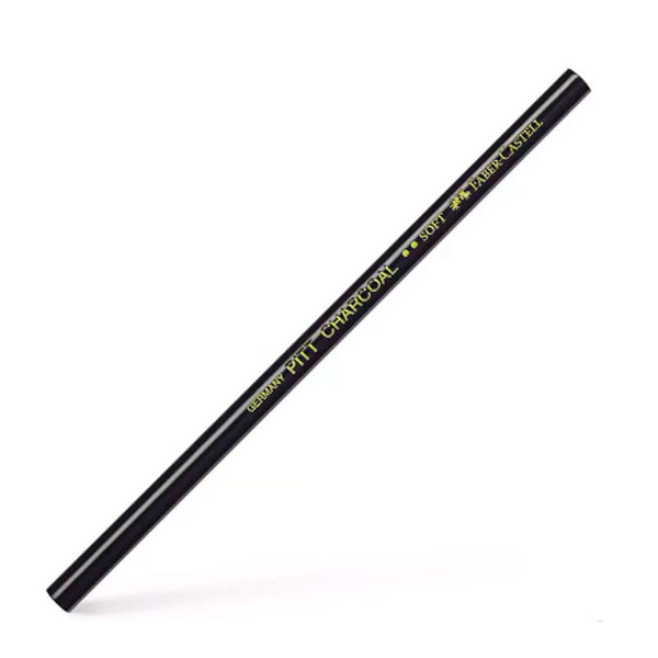 Lápiz Tiza Carboncillo Blando Negro Faber Castell