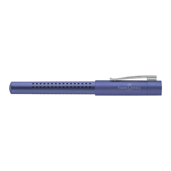 Estilográfica Grip 2011 M Faber-Castell & Grip 2011 Azul Metálico