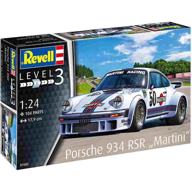 Maqueta Porsche 934 RSR Martini Revell (7)
