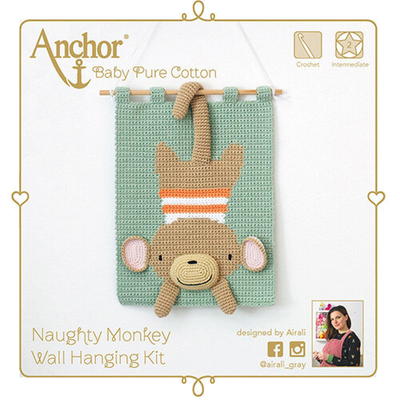 Kit Crochet Banderín Mono 3D Anchor (1)