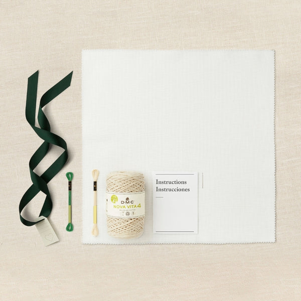 Kit Macramé Almohada con Cojín (1)