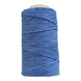 algodón encerado azul