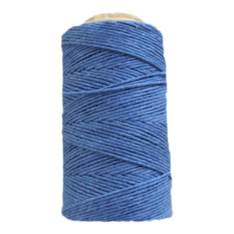algodón encerado azul