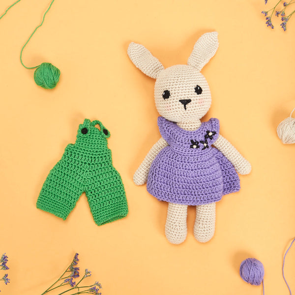 Kit Crochet Amigurumi Bunny –