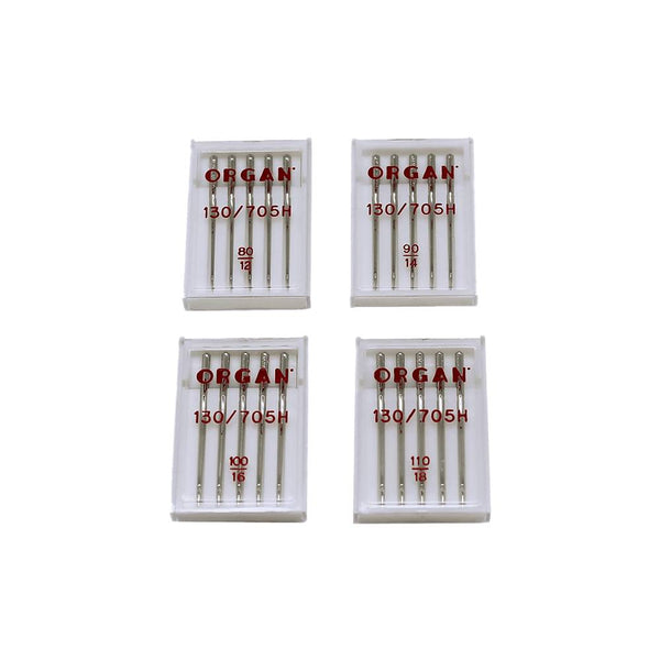 Set 4 Estuche Agujas Máquina Coser
