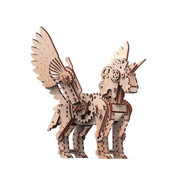Maqueta S 140 Piezas Unicornio Mecánico